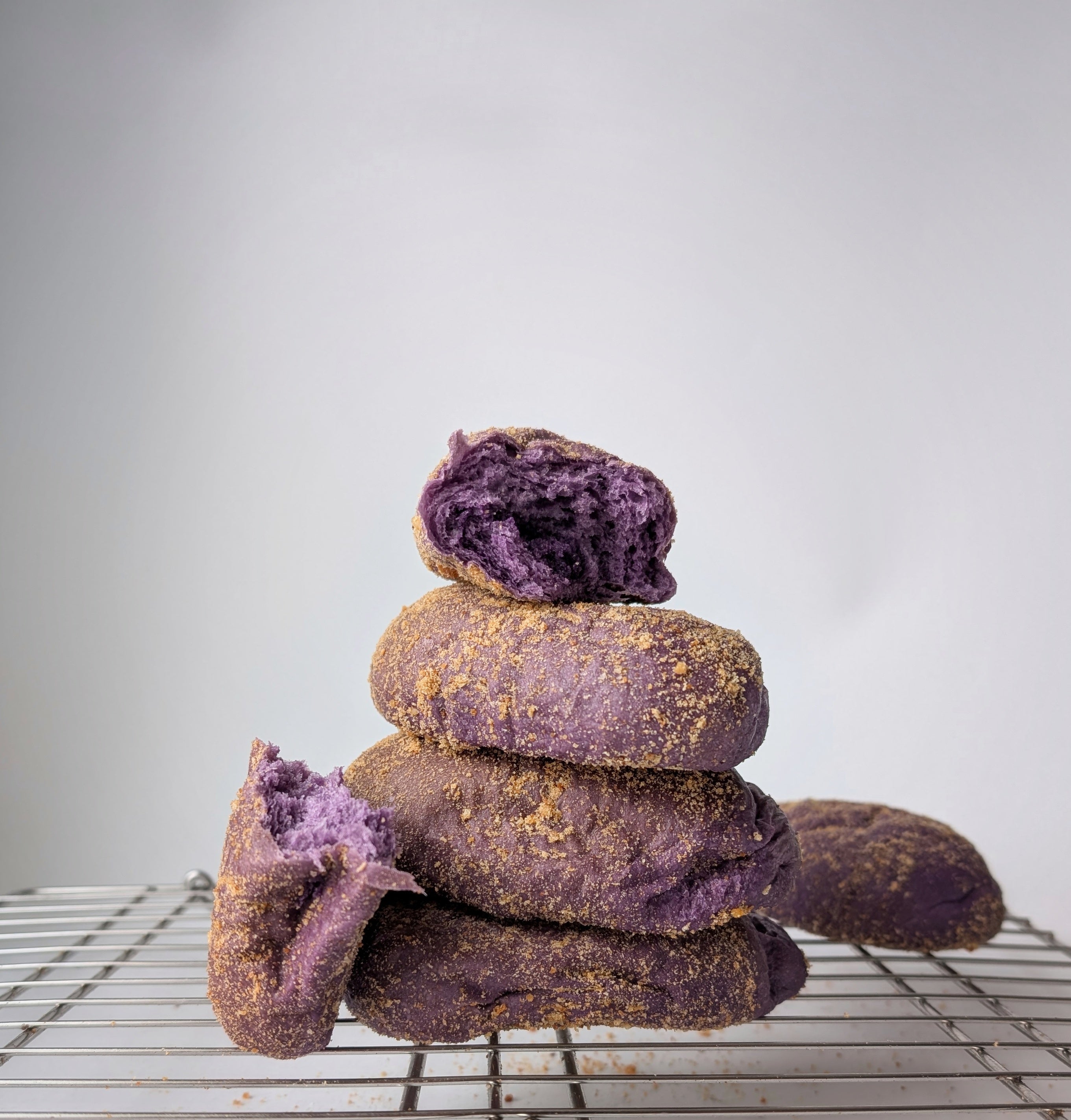 Ube Spanish Bread
