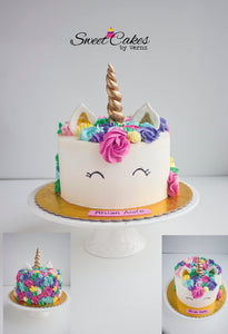Unicorn Cake 8"