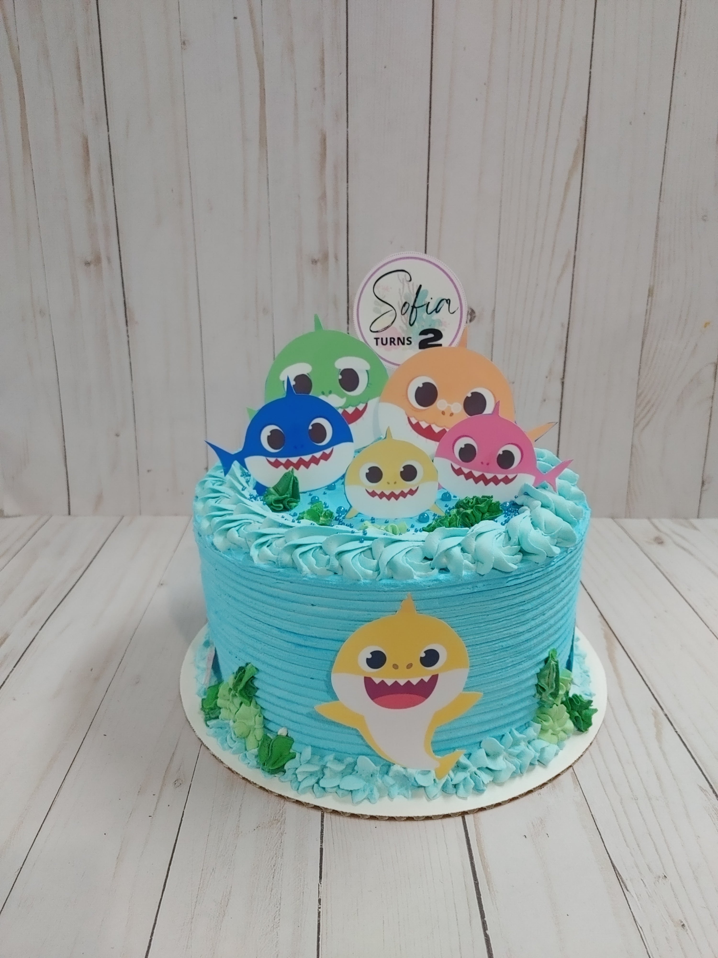 Cake with Non-Edible Toppers