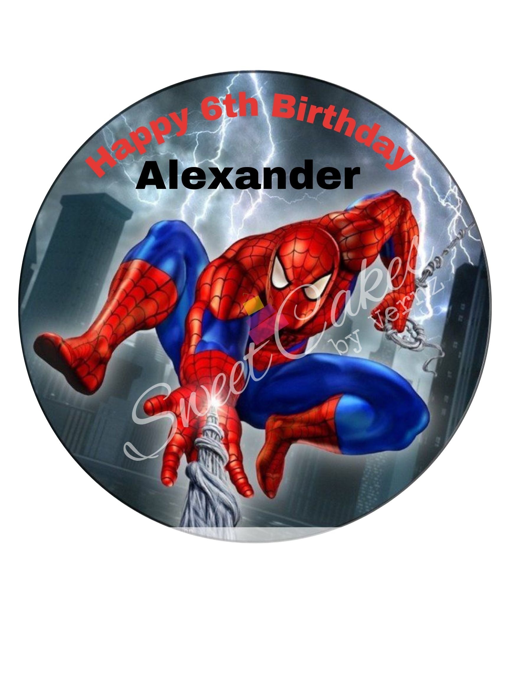 Cake with Edible Prints