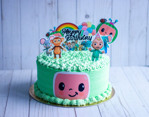 Kids Custom Cake with Non-Edible Prints