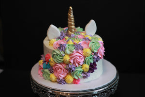 Unicorn Cake 8"